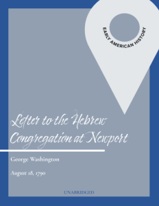 George Washington, Letter to the Hebrew Congregation at Newport