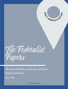 The Federalist Papers