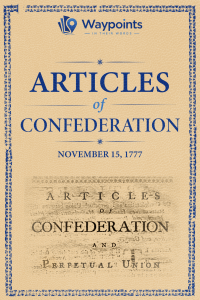 Articles of Confederation (November 15, 1777)