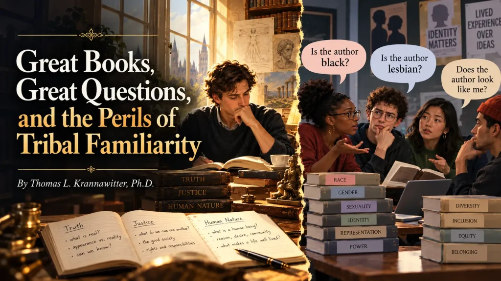 Great Books, Great Questions, and the Perils of Tribal Familiarity